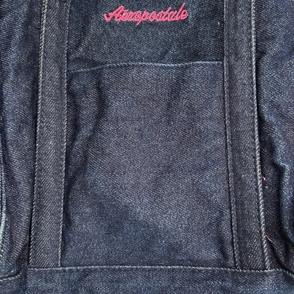 VTG Aeropostale Denim Mini Tote - Picture 3 of 16